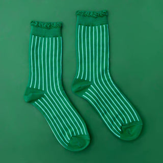 Elphaba Emerald Crew Socks