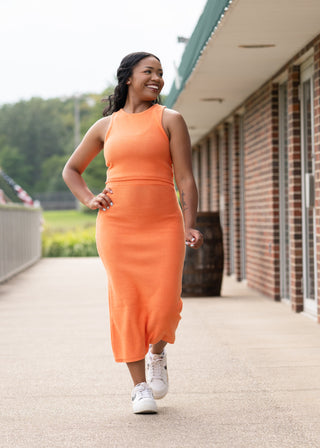 Pretty Pumpkin Knit Set