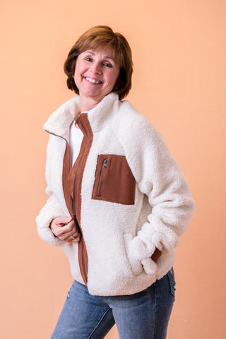 Bundled Up Beccy Sherpa Jacket