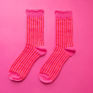 Galinda Pink Crew Socks