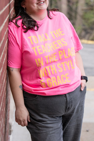 All The Teachers Graphic Tee