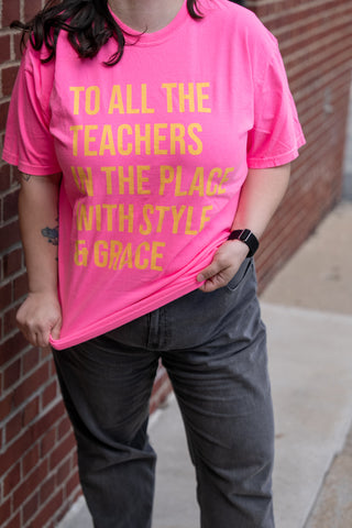 All The Teachers Graphic Tee