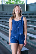Bows & Blue Set - Shorts