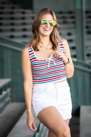 Fireworks Knit Tank