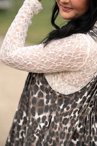 Lace it Up Long Sleeve Top