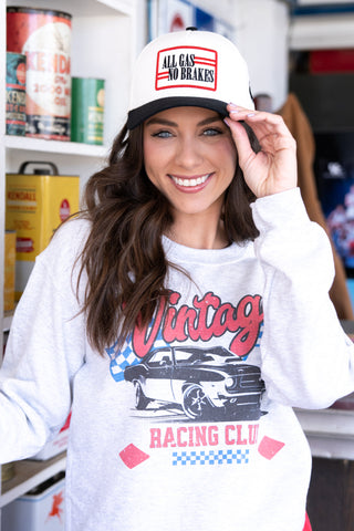 Vintage Racing Club Graphic Crewneck