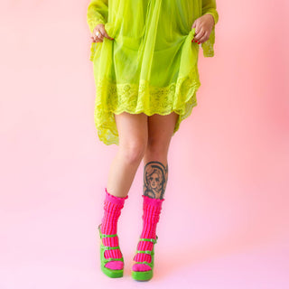 Galinda Pink Crew Socks