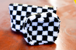 Take the Trip Checkered Travel Bag
