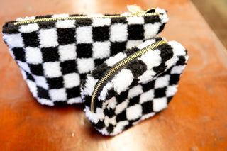 Take the Trip Checkered Travel Bag