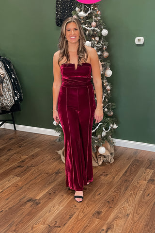 Cranberry Spice Jumpsuit