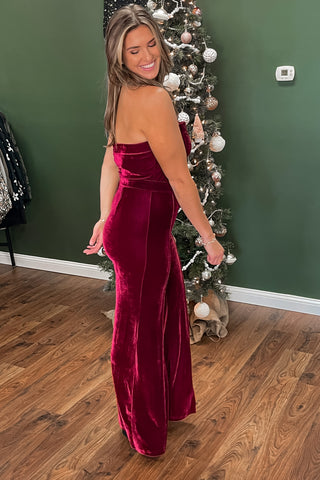 Cranberry Spice Jumpsuit