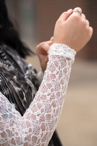 Lace it Up Long Sleeve Top