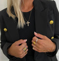 XL Sparkle Cross Necklace