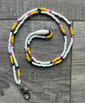 Pencil Seed Bead Lanyard