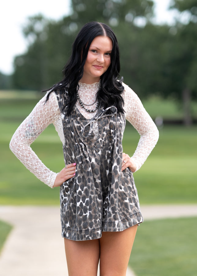 Lace it Up Long Sleeve Top