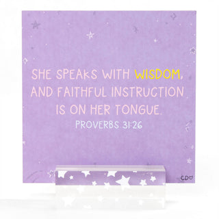 Verses for Teachers Desk Card Set