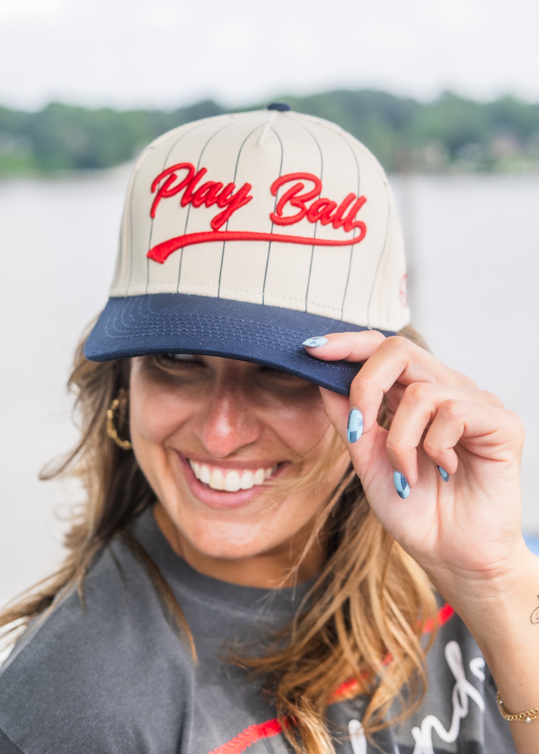 Play Ball Vintage Trucker Hat