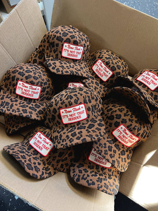 News Flash! Corduroy Patch Hat