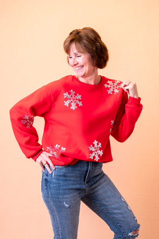 Sparkling Snow Sweater