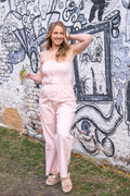 Jumping to Conclusions Light Pink Jumpsuit