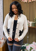 Into the Night Satin Bow Cardigan