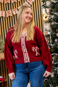 Candy Cane Cardigan