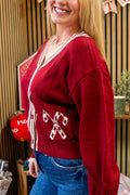 Candy Cane Cardigan