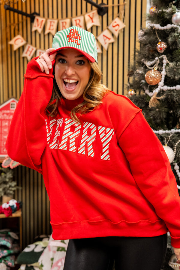 Oh What Fun Vintage Trucker Hat