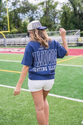 Navy Embroidered Illini T-Shirt