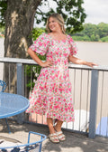 Tangled Up Tulip Midi Dress