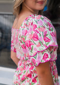 Tangled Up Tulip Midi Dress