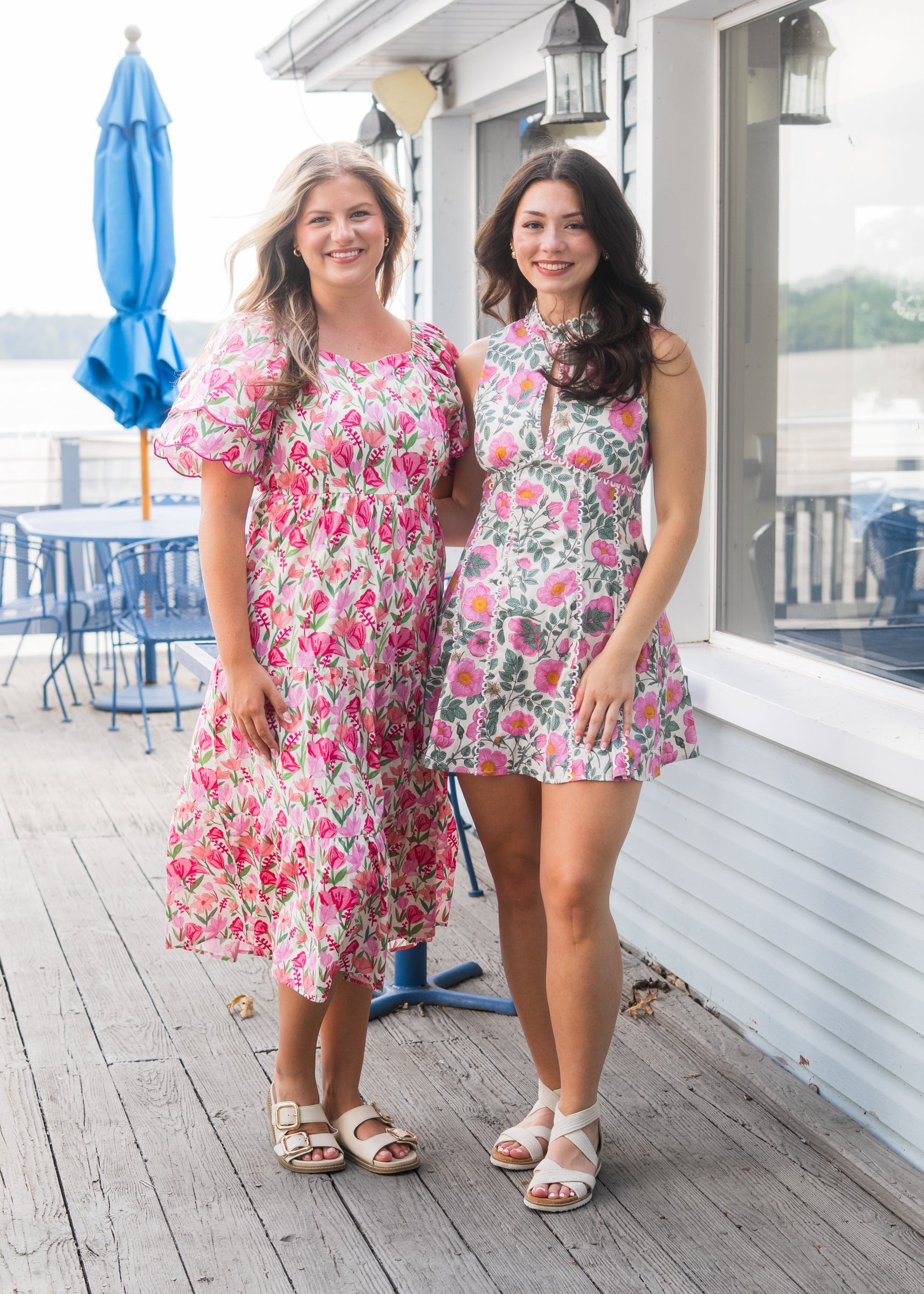 Tangled Up Tulip Midi Dress
