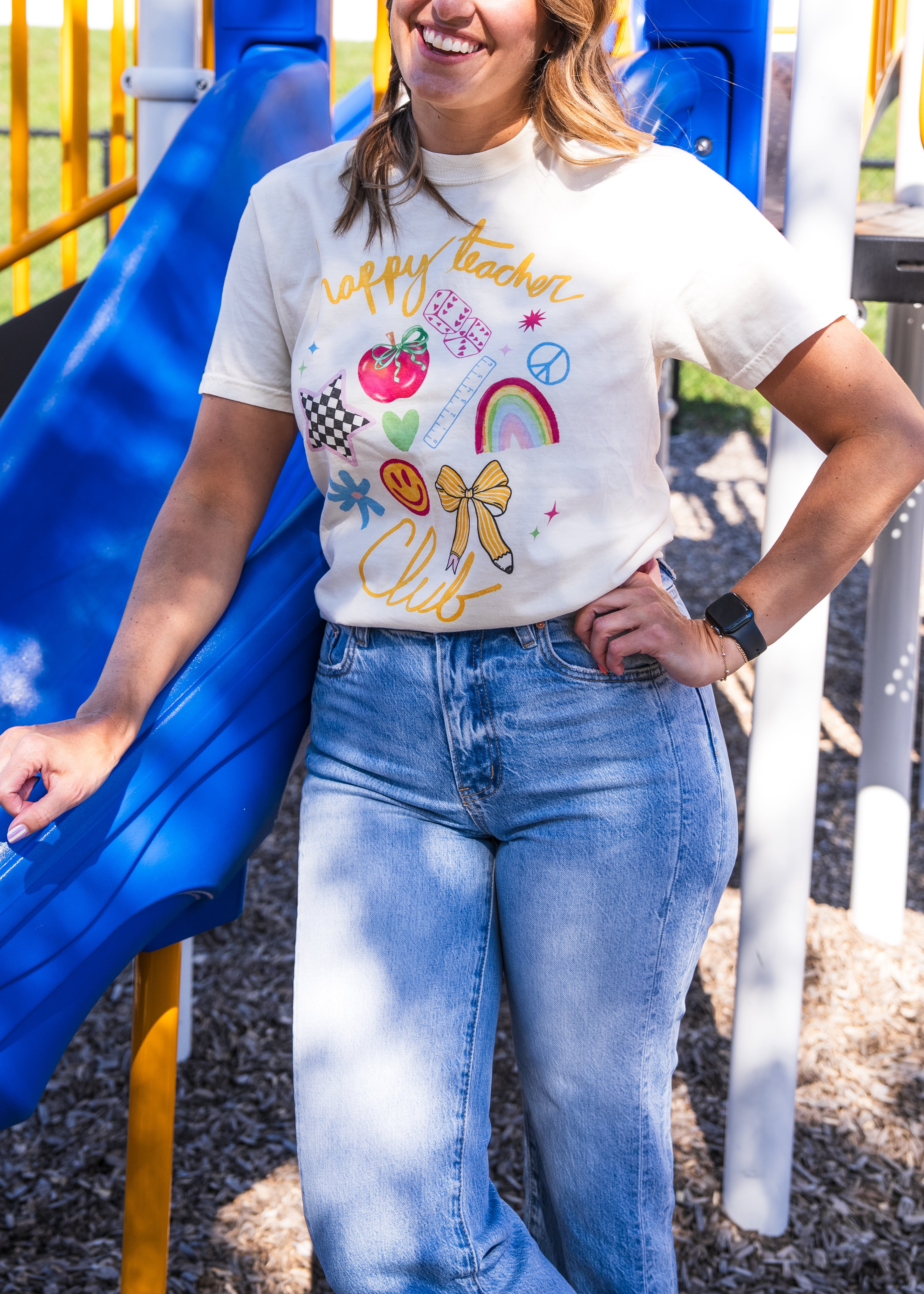 Happy Teacher Club Graphic Tee
