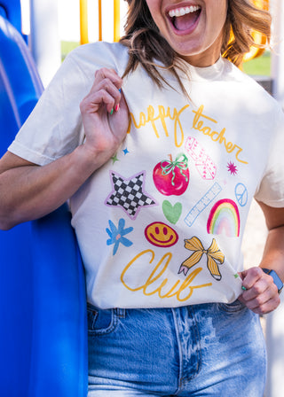 Happy Teacher Club Graphic Tee