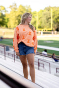 Embroidered I Sweatshirt