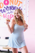 Houndstooth Athleisure Dress