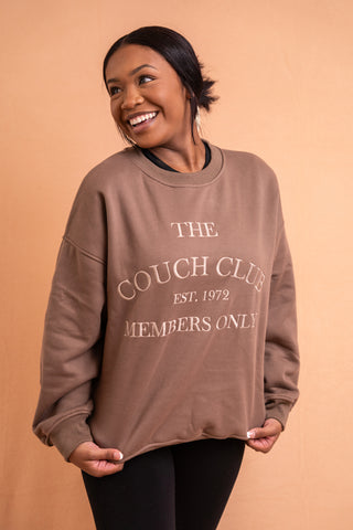 Couch Club Embroidered Sweatshirt