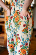 Dancing Daisies Floral Jumpsuit