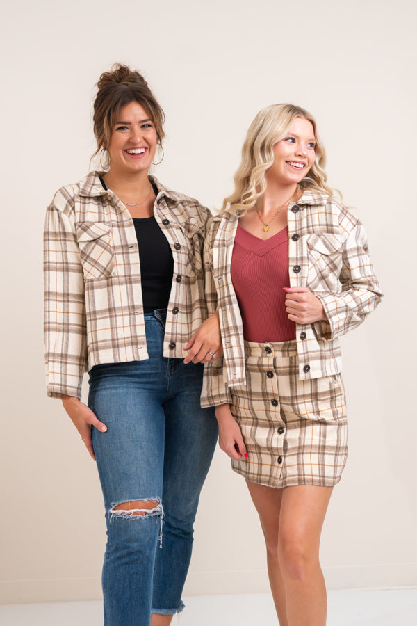 Clueless Plaid Shacket