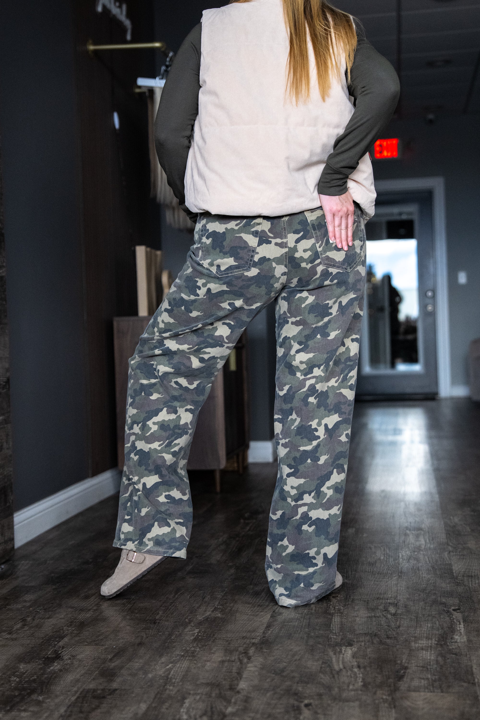 Camo Baggy Jeans