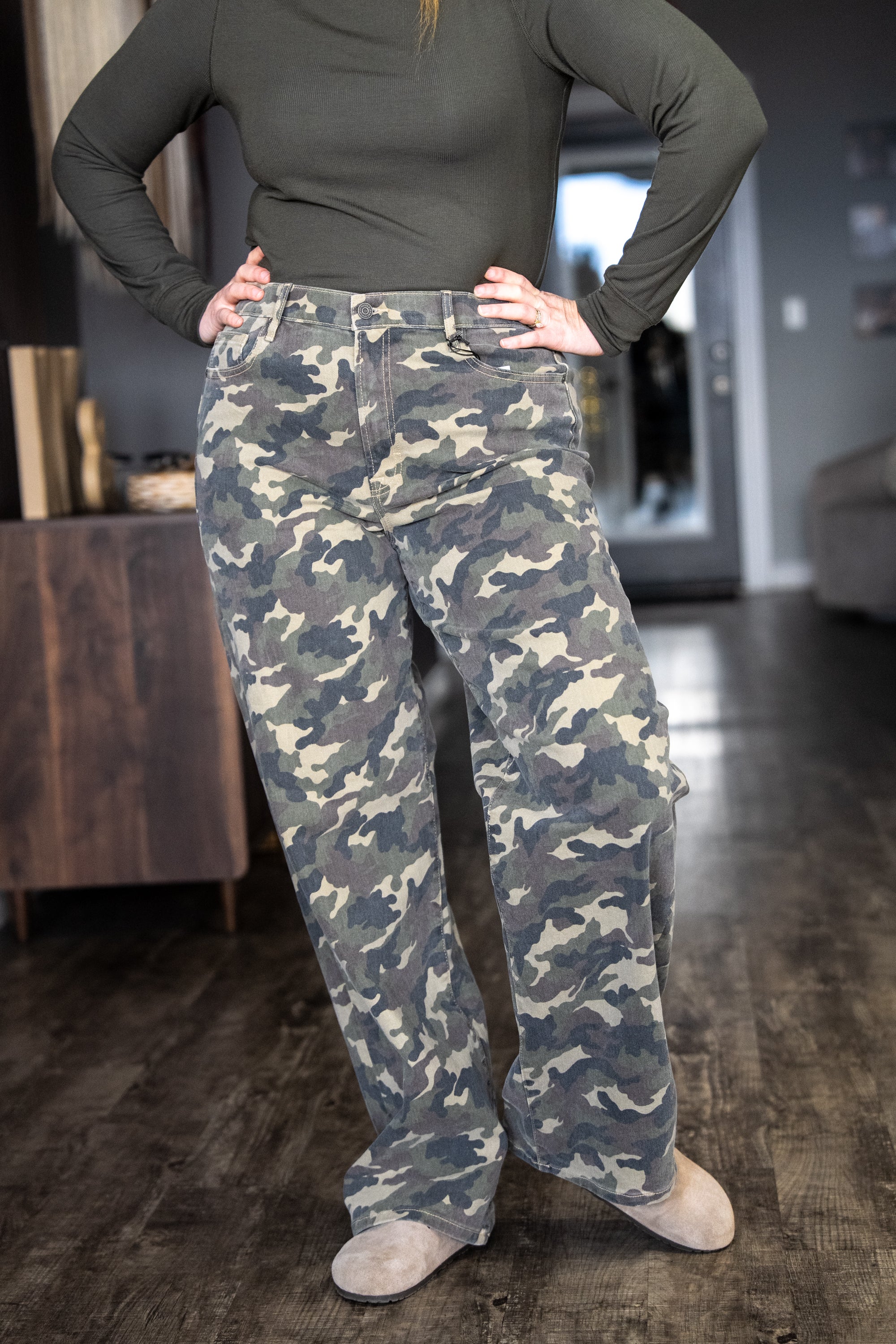 Camo Baggy Jeans