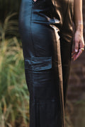 Level Up Leather Jumpsuit