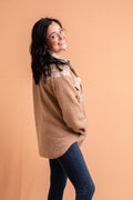 Mountain Top Moment Sherpa Shacket