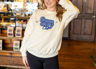 Sunday Club Embroidered Sweatshirt