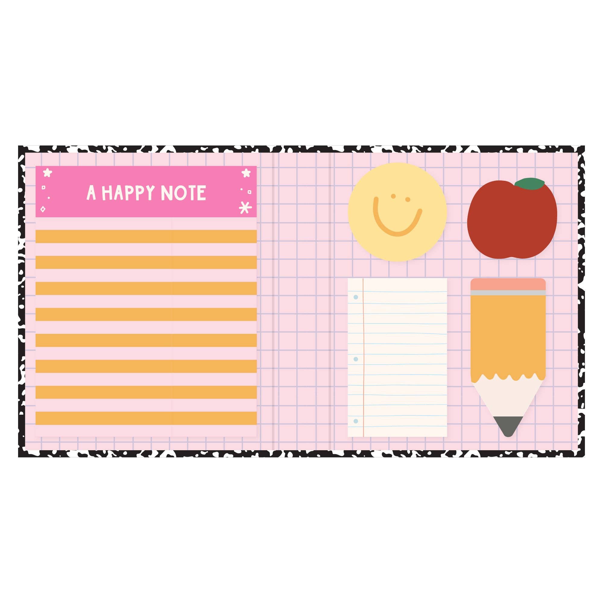 School Sticky Notes Set