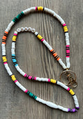 Crayon Teach Clay Beaded Lanyard