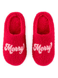 "MERRY MERRY" SLIPPERS