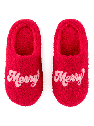 "MERRY MERRY" SLIPPERS