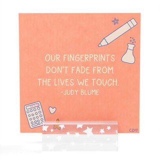 Phrases For Teachers Desk Card Set