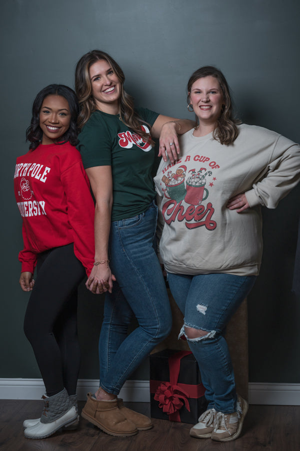 North Pole University Graphic Sweatshirt
